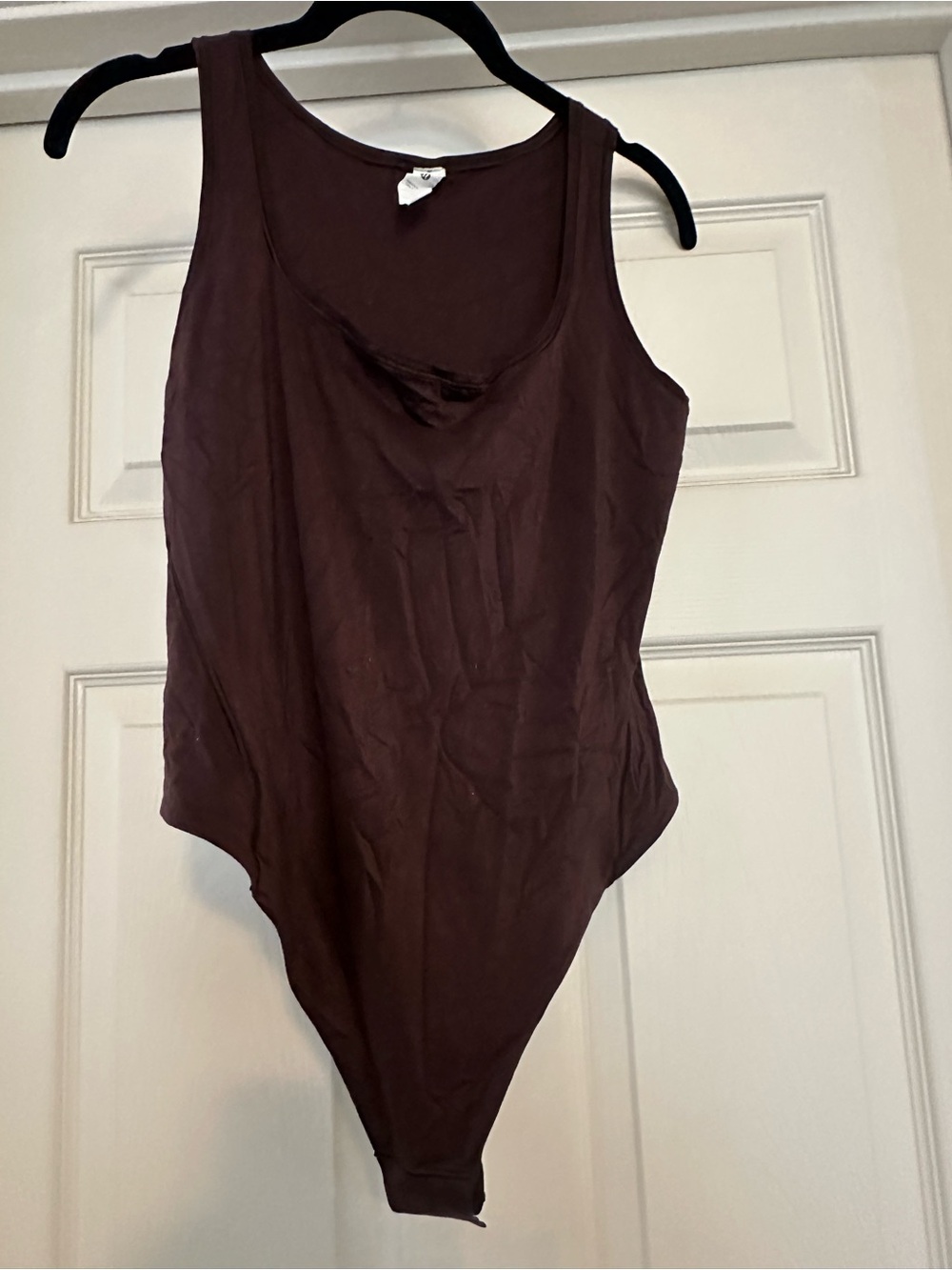 NEW Lululemon Chocolate Brown Scoop Neck Bodysuit